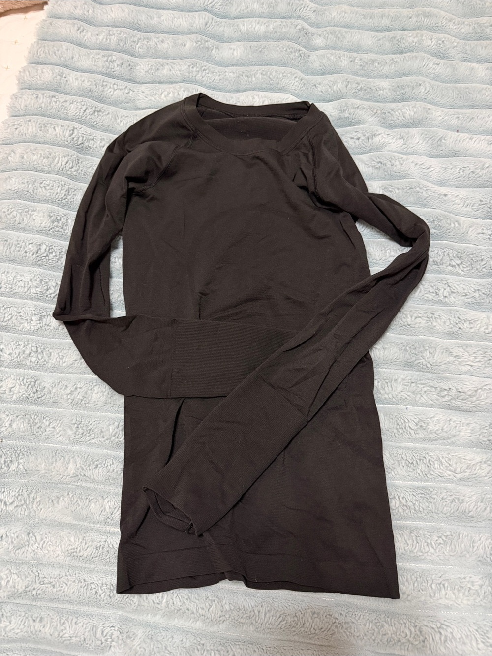 lululemon athletica Black Long Sleeve Tee